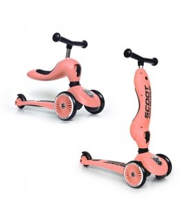 Scoot & Ride Highwaykick 1 Bērnu Trīsriteņu skrejritenis Persiks