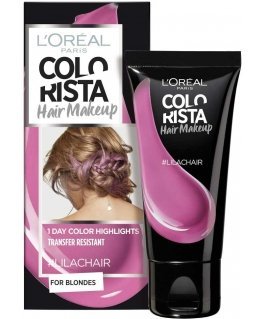 Loreal L'Oreal Paris, Colorista hair makeup, semi-permanent hair dye, LILACHAIR, 30 ml for women