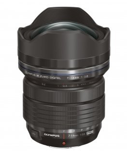 Olympus M.ZUIKO ED 7‑14mm 1:2.8 PRO MILC/SLR Super plats objektīvs Melns