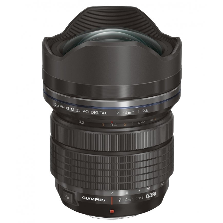 Olympus M.ZUIKO ED 7‑14mm 1:2.8 PRO MILC/SLR Super wide lens Black