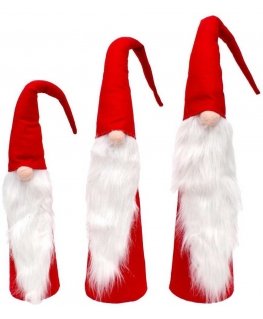 Saska Christmas RED DECORATIVE CHRISTMAS SET 60,70, 80CM