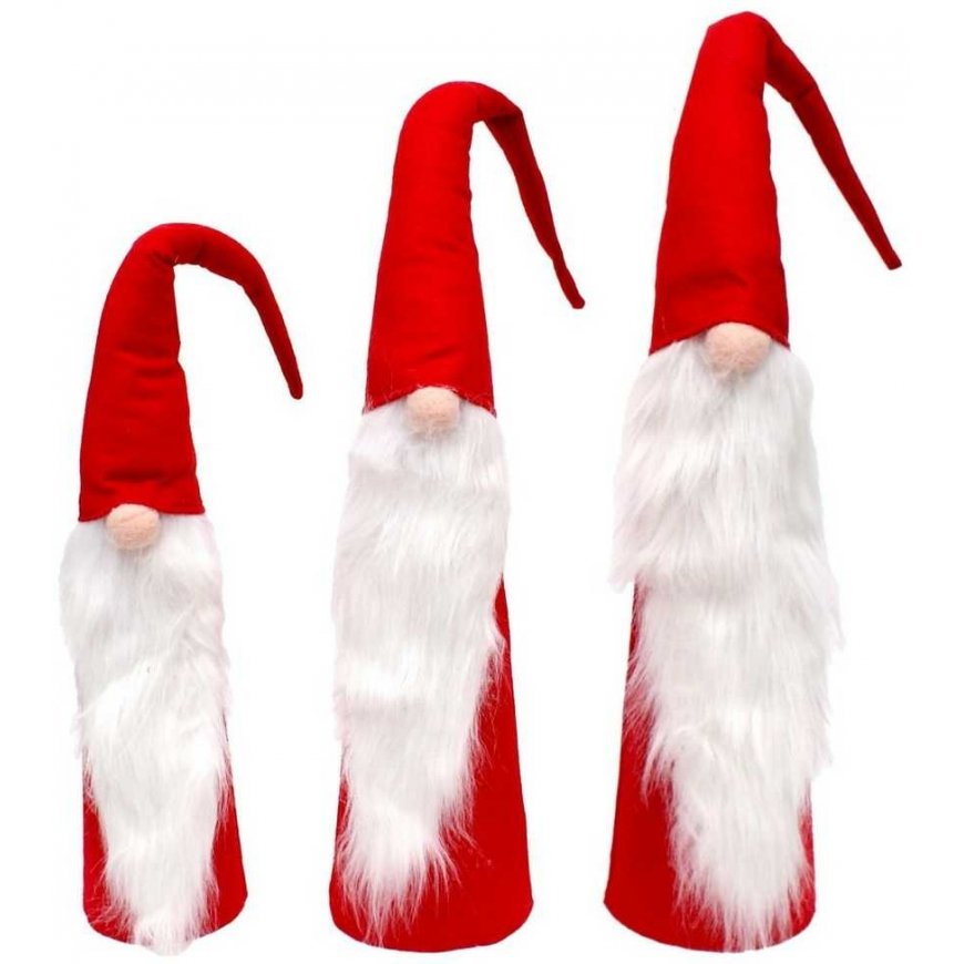 Saska Christmas RED DECORATIVE CHRISTMAS SET 60,70, 80CM