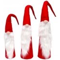 Saska Christmas RED DECORATIVE CHRISTMAS SET 60,70, 80CM Saska Christmas RED DECORATIVE CHRISTMAS SET 60,70, 80CM