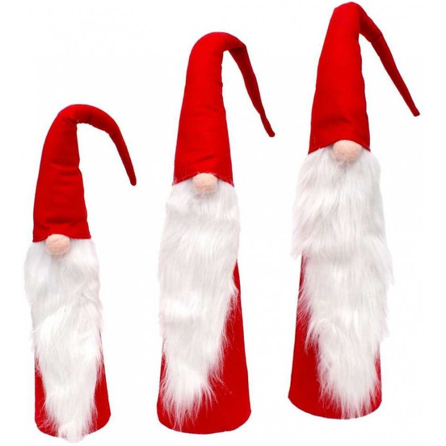 Saska Christmas RED DECORATIVE CHRISTMAS SET 60,70, 80CM – 2