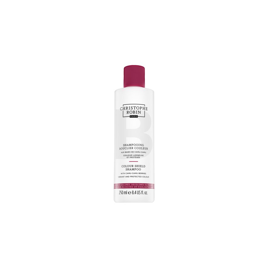 Christophe Robin Color Shield Shampoo With Camu Camu Berries mild shampoo that protects the color of dyed and lightened hair 250 – 3