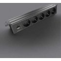 Maitinimo lizdas DELTACO OFFICE, 5 lizdai, 1x21W A+C USB krovimas, GST18 kabelio jungtis / GT-1105 / 1902245 Maitinimo lizdas DELTACO OFFICE, 5 lizdai, 1x21W A+C USB krovimas, GST18 kabelio jungtis / GT-1105 / 1902245