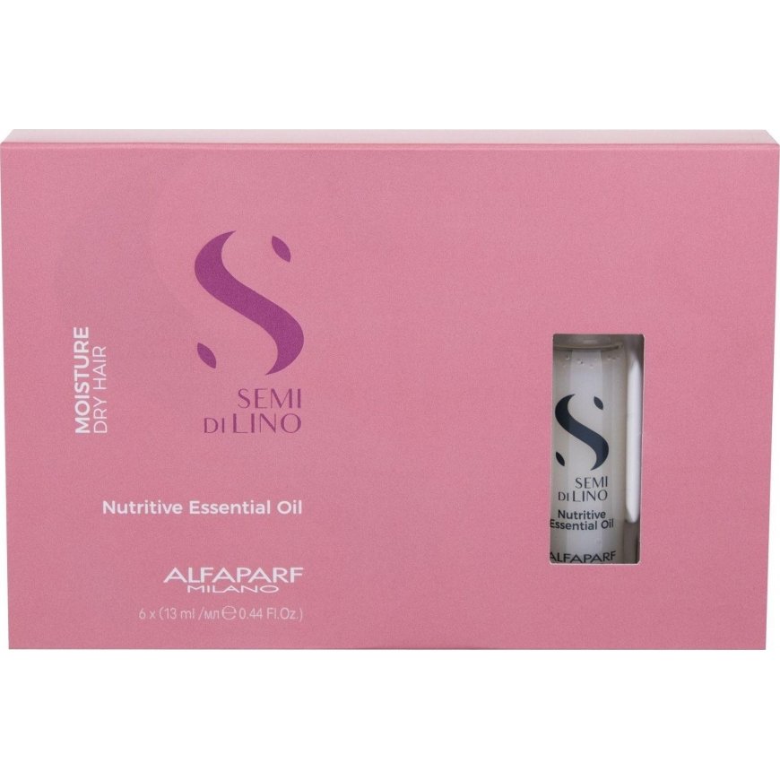 Alfaparf ALFAPARF MILANO Semi Di Lino Moisture Nutritive Eterinis aliejus Plaukų aliejus 6x13ml