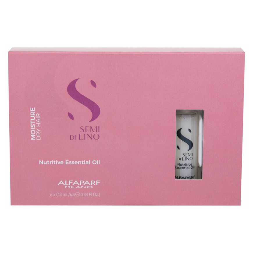 Alfaparf ALFAPARF MILANO Semi Di Lino Moisture Nutritive Eterinis aliejus Plaukų aliejus 6x13ml – 4