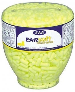 Protective ear plugs 3M EAR Soft 36 dB 500 pairs neon
