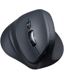Wireless mouse, Powerton SHARK, black, optical, 1600DPI