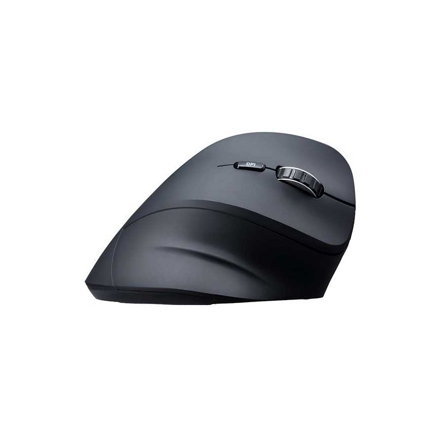 Wireless mouse, Powerton SHARK, black, optical, 1600DPI – 4