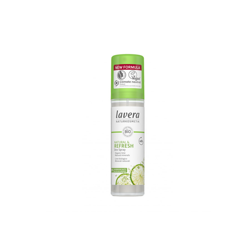 Lavera Refresh Deo Purškiklis - Refreshing deodorant spray with the scent of lime – 2
