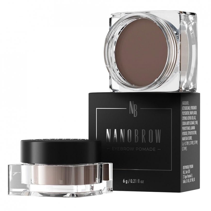 Nanobrow eyebrow pomade dark brown 6g
