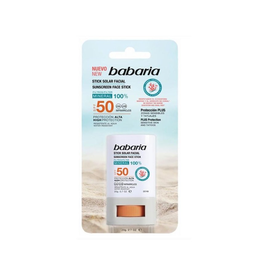 Babaria face sun cream Spf50 20g