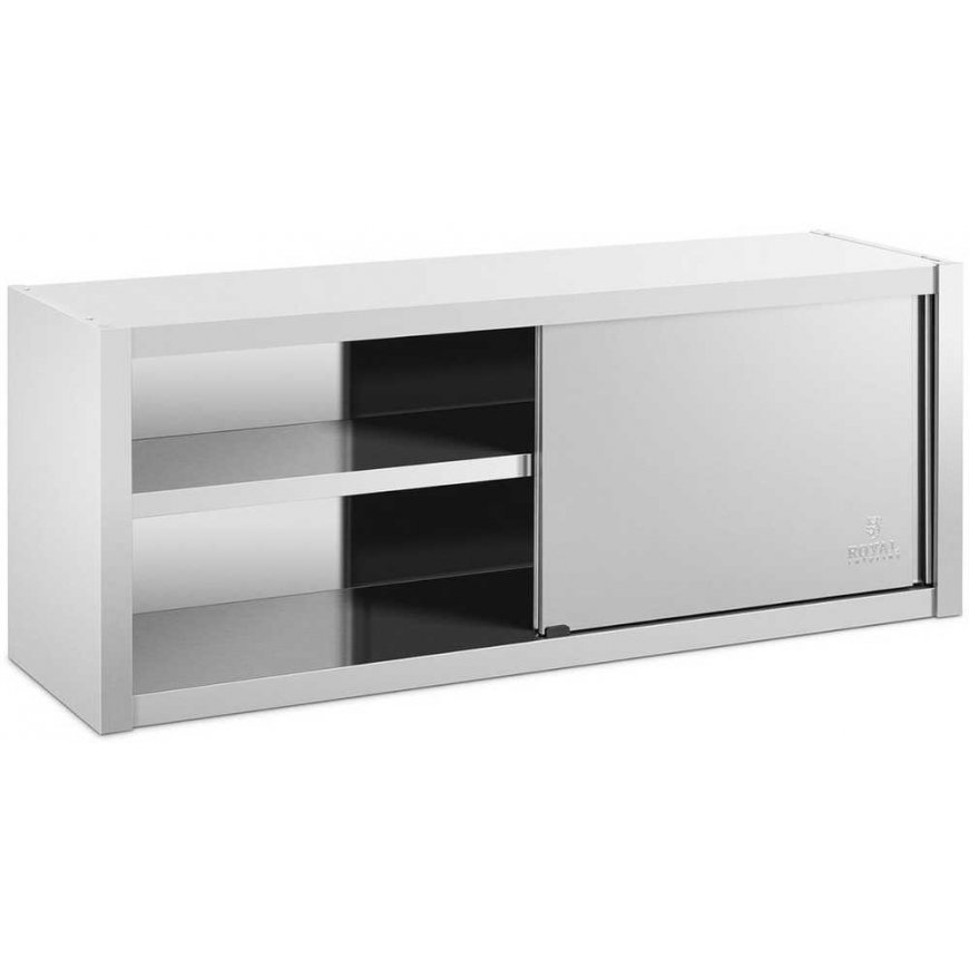 Royal Catering Cabinet ścienna gastronomiczna with drzwiami przesuwanymi STAL 150 x 45 x 60 cm – 2