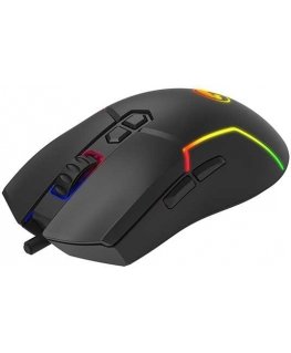 Pelė Marvo Pelė M655, 12000DPI, optinė, 7kl., su laidu USB, juoda, do gry, podświetlona
