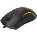 Pelė Marvo Pelė M655, 12000DPI, optinė, 7kl., su laidu USB, juoda, do gry, podświetlona Pelė Marvo Pelė M655, 12000DPI, optinė, 7kl., su laidu USB, juoda, do gry, podświetlona