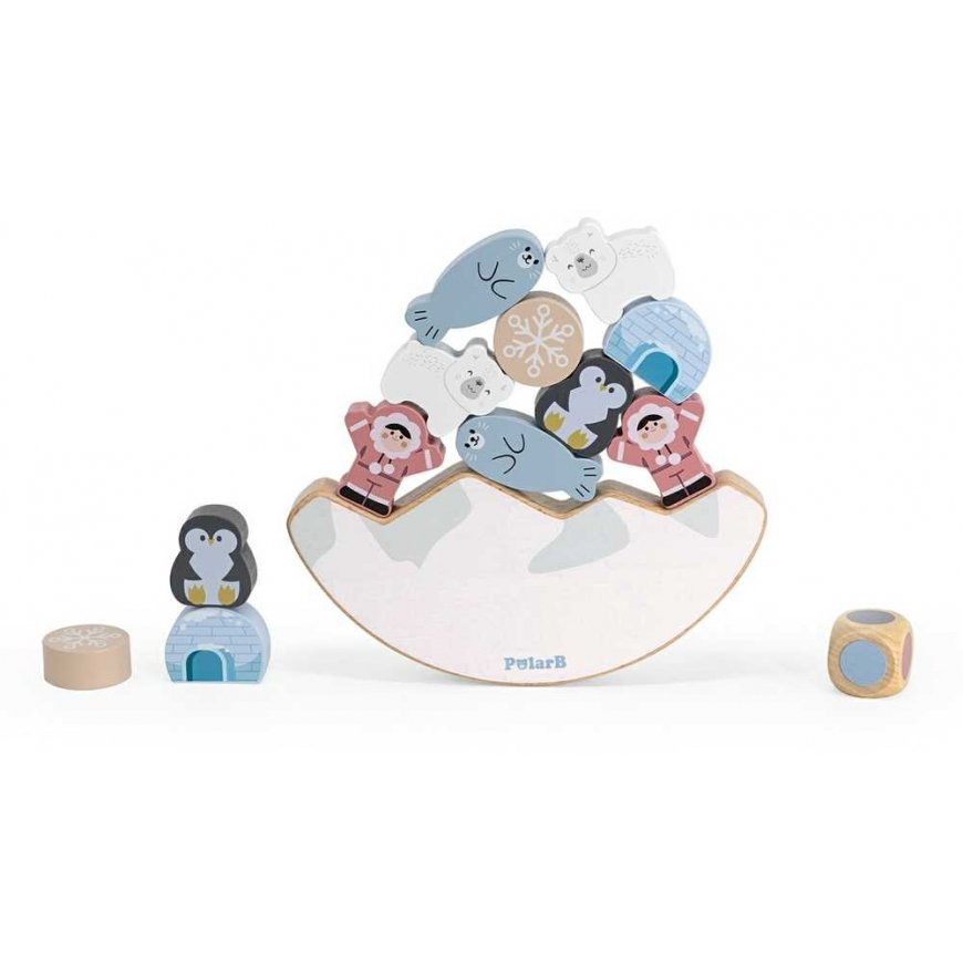 Puzzle Viga Toys Viga PolarB Game Balancing Arctic Animals Puzzle – 3