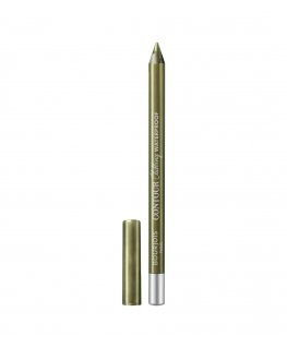 Bourjois Contour Clubbing Delineador De Ojos Waterprof 077-Kaki'n'auksinis 1,, 2 g