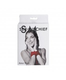 Sportsheets - Sex & Mischief 2 Red Liny Do Wiązania