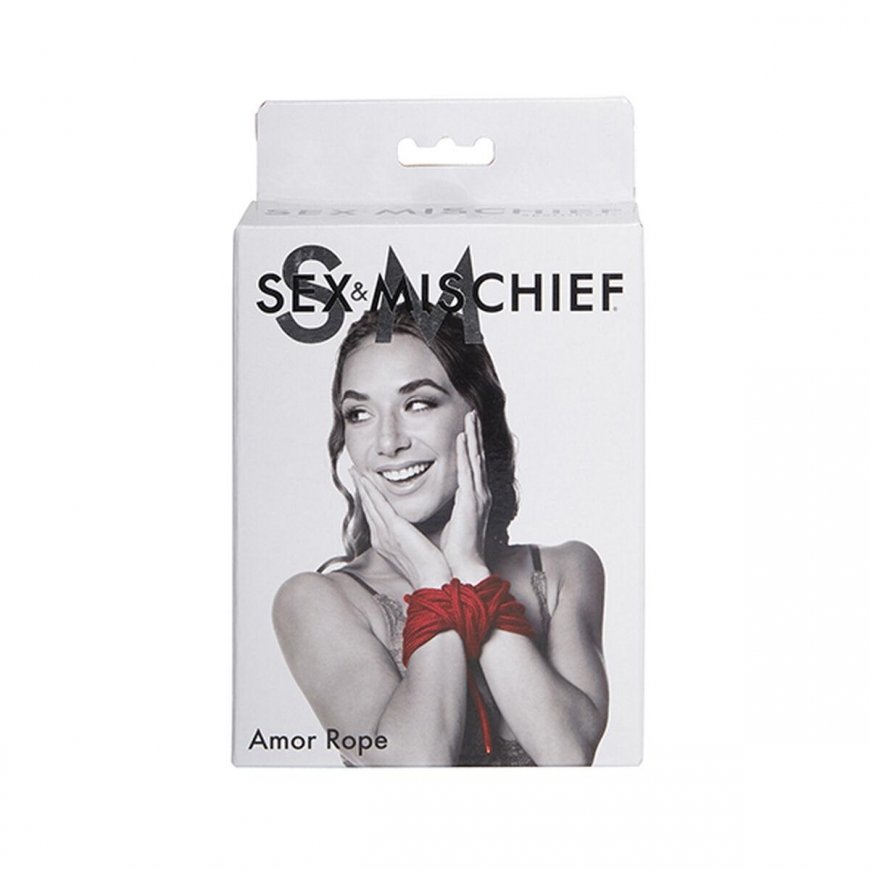 Sportsheets - Sex & Mischief 2 Red Liny Do Wiązania