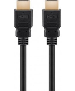 Goobay 41081 HDMI cable 0.5 m HDMI Type A (Standard) 2 x HDMI Type A (Standard) Black