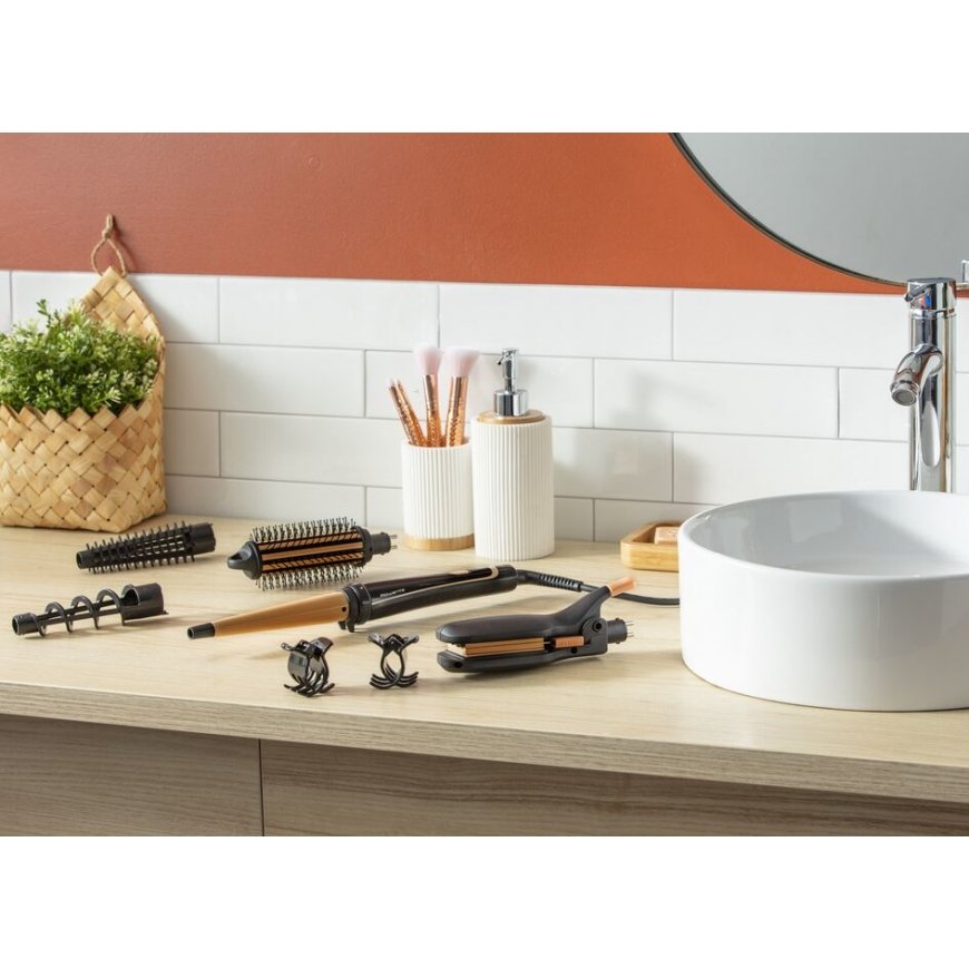 Rowenta Infinite Looks CF4231 Мультистайлер Теплый Черный, Бронзовый 1,8 m – 2