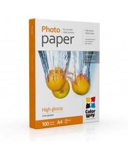 Colorway PG230100A4 photo paper A4 White Gloss