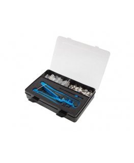 Lanberg NT-0303 knaibles vadu montāžai Instrumentu komplekts Melns, Zils