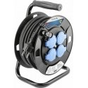 Extension cord wound on a reel Hogert HT1E720 20 m 3x1.5 mm² Extension cord wound on a reel Hogert HT1E720 20 m 3x1.5 mm²