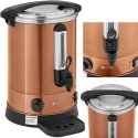 Royal Catering Warnik podgrzewacz do wody su podwójnymi ściankami i ociekaczem 13.5 L 2500 W oranžinė Royal Catering Warnik podgrzewacz do wody su podwójnymi ściankami i ociekaczem 13.5 L 2500 W oranžinė