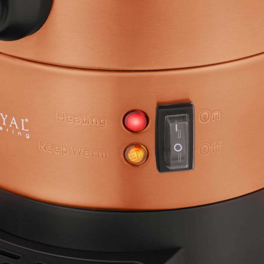 Royal Catering Warnik podgrzewacz do wody su podwójnymi ściankami i ociekaczem 13.5 L 2500 W oranžinė – 5