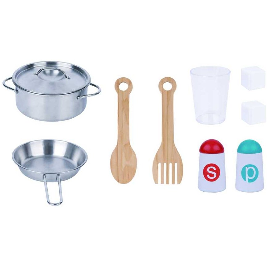 Tooky Toys TOOKY TOY Modern wooden kitchen with accessories – 4