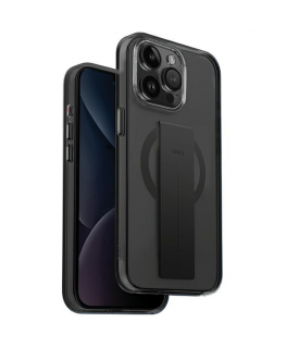 Case UNIQ etui Heldro Mag iPhone 15 Pro Max 6.7" Magclick Charging black/vapour smoke