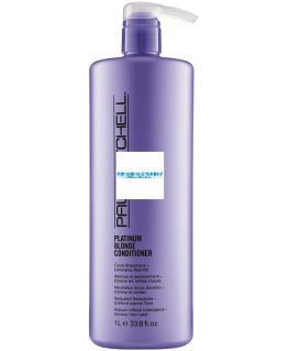 Yellow tones neutralizing conditioner Paul Mitchell Platinum For light hair 1000 ml.