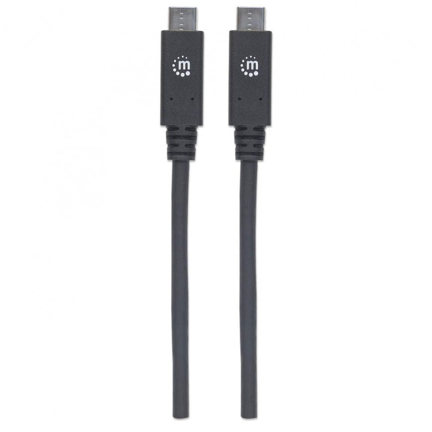 Manhattan 355223 USB кабель 1 m USB 3.2 Gen 2 (3.1 Gen 2) USB C Черный – 4