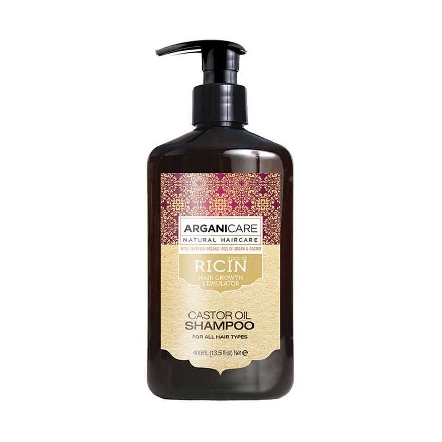 Arganicare Castor oil shampoo promoting hair
