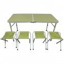 Enero Camp Folding camping table and 4 chairs Enero Camp Folding camping table and 4 chairs