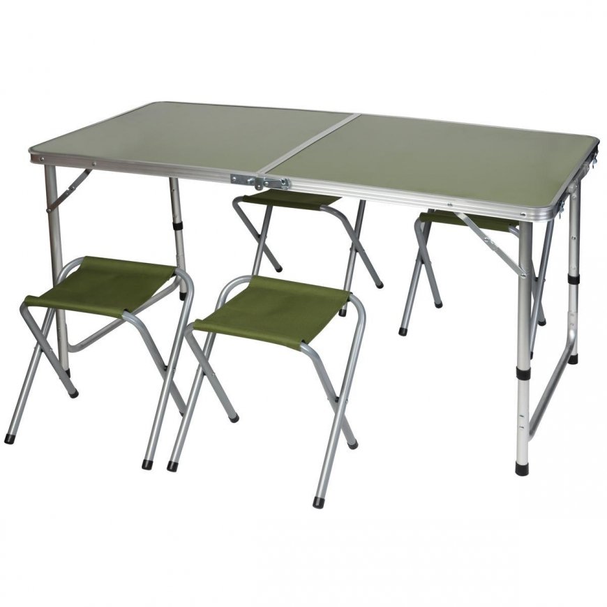 Enero Camp Folding camping table and 4 chairs – 5