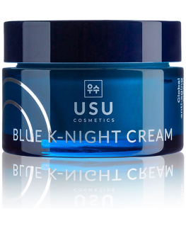 "Usu Cosmetics Blue K-Night Creamy" night face cream 50ml