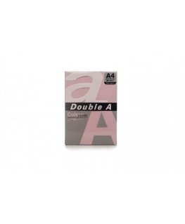 Color paper Double A, 80g, A4, 500 sheets, Pink