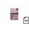 Spalvotas popierius Double A, 80g, A4, 500 lapų, Rožinė Spalvotas popierius Double A, 80g, A4, 500 lapų, Rožinė