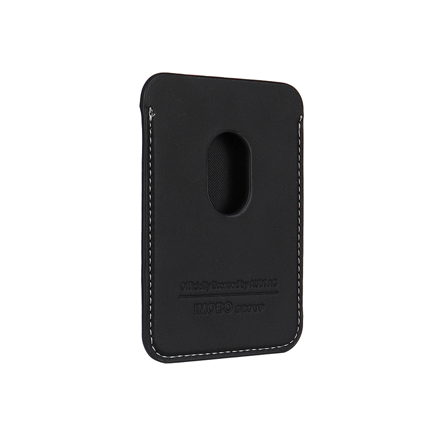 Dėklas Audi Synthetic Leather Wallet Card Slot juoda/juodas MagSafe AU-MSCH-Q3/D1-BK – 3