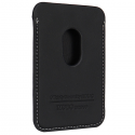 Dėklas Audi Synthetic Leather Wallet Card Slot juoda/juodas MagSafe AU-MSCH-Q3/D1-BK Dėklas Audi Synthetic Leather Wallet Card Slot juoda/juodas MagSafe AU-MSCH-Q3/D1-BK