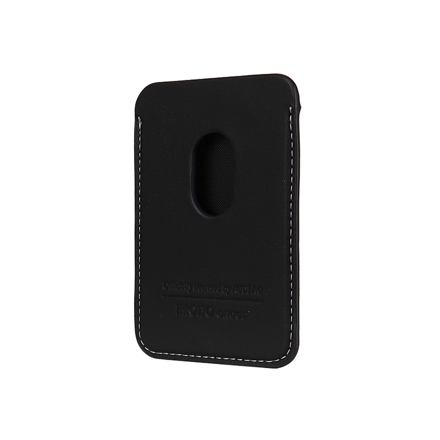 Case Audi Synthetic Leather Wallet Card Slot black/black MagSafe AU-MSCH-Q3/D1-BK – 5