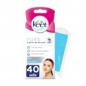Depilatory strips for the face Veet Bandas De Cera Pure Sensitive skin (40 pcs.) Depilatory strips for the face Veet Bandas De Cera Pure Sensitive skin (40 pcs.)