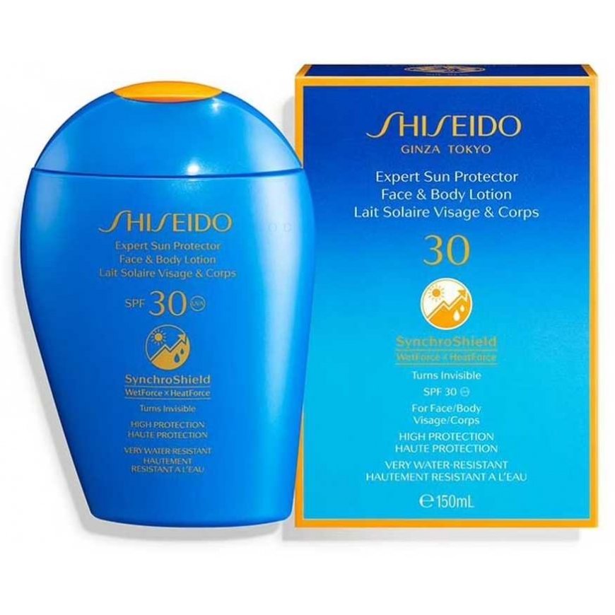 Shiseido Expert Sun Protector Face And Losjonas kūnui Spf30+, 150 ml – 4