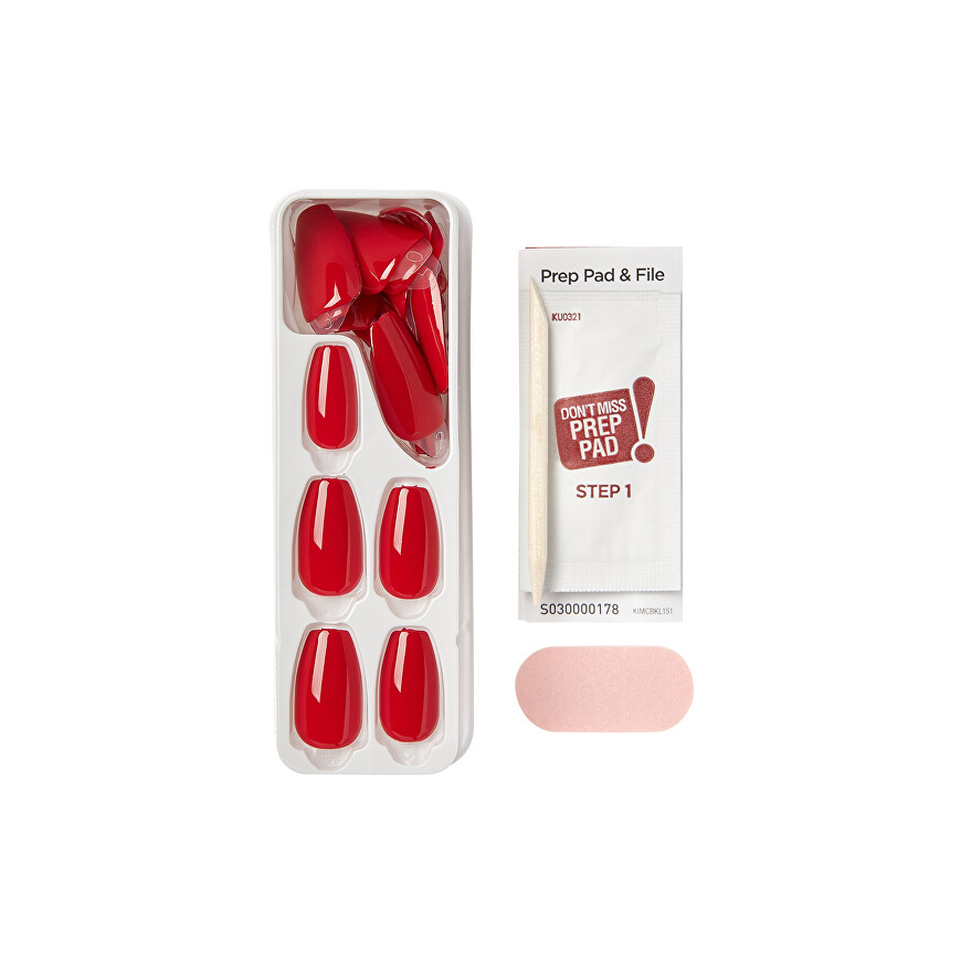 Kiss My Face ImPRESS Color MC Reddy or Not Nails 30 pcs – 2