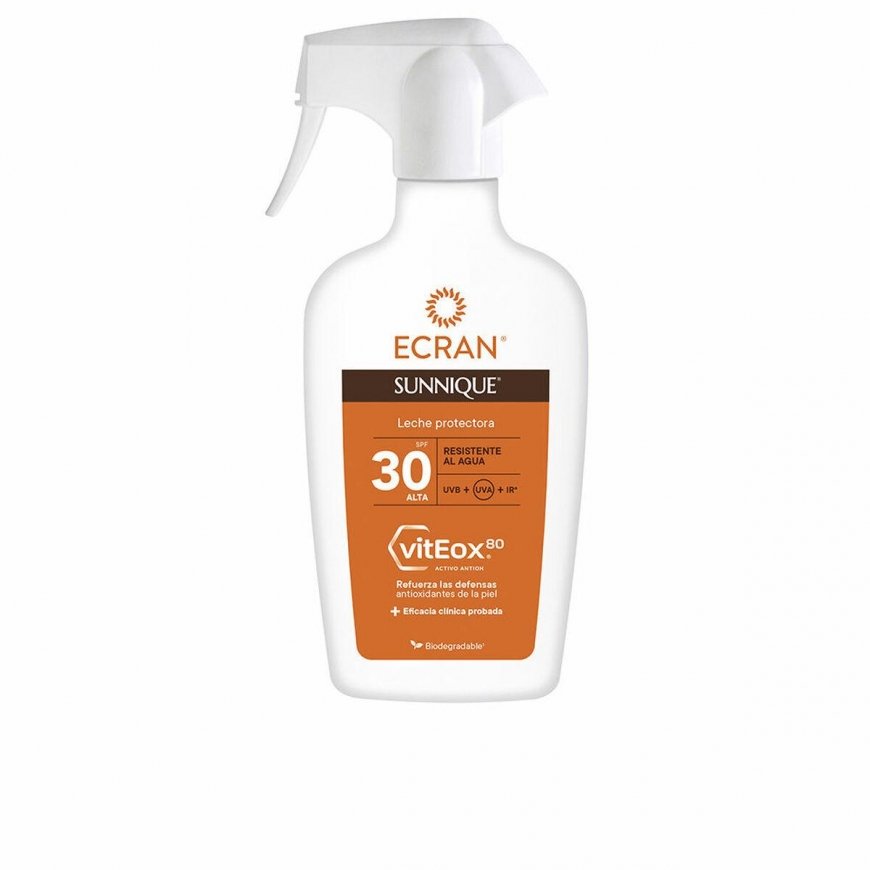 "Ecran Sunnique" apsauginis pienelis Spf30 Purškiklis 270ml