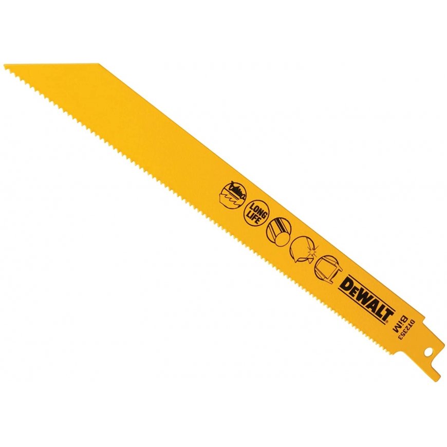 DeWALT DT2353-QZ finierzāģis/zobenzāģa asmens 5 pcs – 3